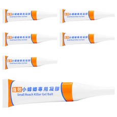 HUKUROU 福來朗 強效小蟑螂專用凝膠, 15g, 6個