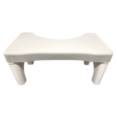 FANCY LIFE 馬桶腳踏凳 灰色, 39 x 21 x 16cm