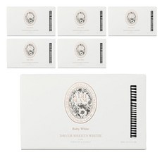 VERT BLANC 柔軟去靜電烘衣紙, 30張, 6盒