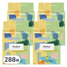 OLOLA 스킨핏 팬티형 기저귀 남녀공용, 빅형(Big), 288매