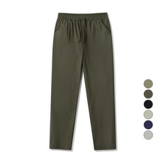 엠엔씨 빅사이즈 쿨링 세미 와이드핏 밴딩팬츠 MDIP543FF