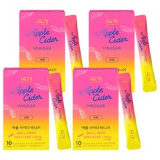 SSANGGYE 蘋果西打醋 蘋果 10入, 50g, 4個
