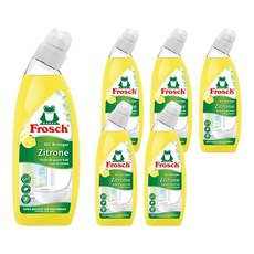 Frosch 德國小綠蛙 馬桶清潔劑 檸檬, 單色, 6個, 750ml