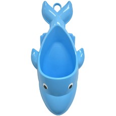 버드시아 남아용 키높이 돌고래 소변기, 상큼파랑