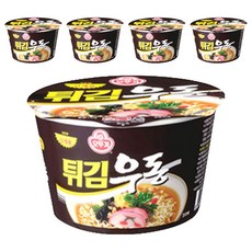오뚜기 튀김우동, 110g, 5개