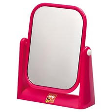 GIMI 吉米 大佳人鏡, 大型長方形桌面旋轉鏡, 23.3x7.5x29cm, PS材質, 顏色隨機