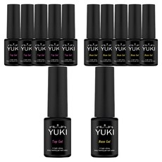 YUKI 底膠 5g + 上層膠 5g 套組, 底膠 + 上層膠, 6套