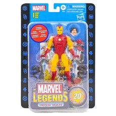 Hasbro 孩之寶 Marvel 漫威 復古吊卡 鋼鐵人 東尼史塔克 漫畫版 20週年, 1個