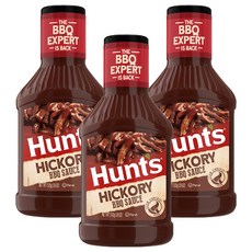 Hunt's 山胡桃木煙燻風味烤肉醬, 510g, 3個