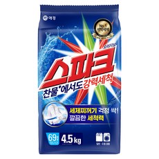 스파크 오리지널 분말세제 리필, 4.5kg, 1개