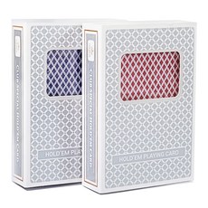 Club Special鑽石高級型德州撲克牌 2種組, 紅藍