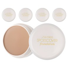 시세이도 스팟 커버 파운데이션 20g, S101, 5개