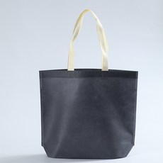 마켓감성 부직포 심플컬러 쇼핑백, 그레이, 20개