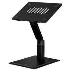 NAUGHTY GHOST 頑皮鬼 Elevon Pro 專業級多功能筆電支架 站立辦公 人體工學 釋放桌面空間, 1個, 沉穩黑