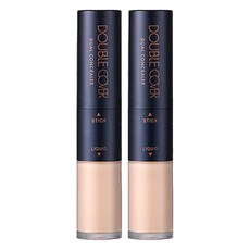 TONYMOLY Double Cover雙頭遮瑕膏 8g, 03 Natural Beige, 2入