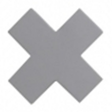 HK LIVING NS牆面造型掛勾 蘋果木材質 灰色 9x9x3.5cm 附螺絲釘, 芒果木荷蘭, 1個