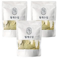 純粹盛滿 月桂葉 漢方茶材料, 3個, 100g