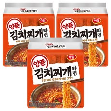 하림 양푼김치찌개라면 112g, 12개