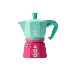 비알레띠 익스프레스 오징어 게임 모카포트 3컵, 혼합색상, 1개