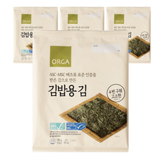 ORGA 海苔飯捲用海苔, 18g, 4包