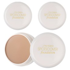 시세이도 스팟 커버 파운데이션 20g, S101, 3개