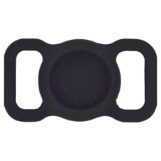 grantclassic GC-Tag 寵物項圈專用矽膠保護殼, 黑色, 1個