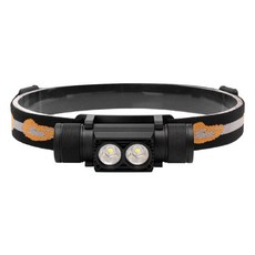 TX Tanox 特林 雙XML-L2LED迷你強亮頭燈 220 x 120 x 60mm 250g, 黑色, 1個