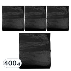 World Clean 垃圾分類用黑色塑膠袋, 40L, 400個