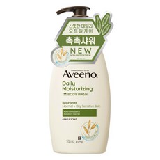 Aveeno 艾惟諾 燕麥保濕沐浴露, 無香, 532ml, 1瓶