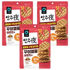 清淨園 香酥魚片餅乾 杏仁口味, 40g, 3包