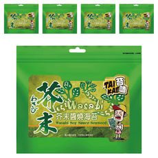 苔嗑 香酥海苔 芥末醬燒風味, 45g, 5包