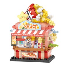 LoZ 爆米花小店積木, 爆米花小店, 1組
