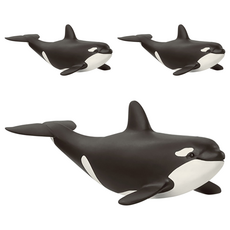 schleich 史萊奇 幼虎鯨公仔 SL14836, 3個