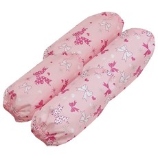 Plie 兒童蝴蝶結袖套 2入, 粉色的