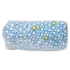 ah goo baby 附提袋 可輕鬆收納 推車毯, 藍綠泡泡