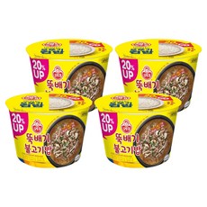 오뚜기 뚝배기 불고기밥 증량, 320g, 4개