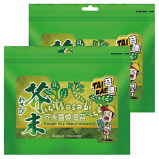 苔嗑 香酥海苔 芥末醬燒風味, 45g, 2包