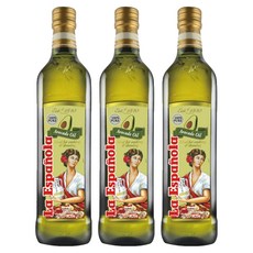 La Espanola 萊瑞 100%酪梨油，西班牙原瓶原裝進口，發煙點高達260℃, 750ml, 3瓶