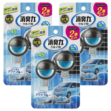 ST 雞仔牌 消臭力 車用夾式芳香劑 3.2ml 2入, 3個, 淡花香
