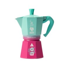 BIALeTTI 拜雷提 Express 魷魚遊戲摩卡壺 6杯份, 1個, 混合色