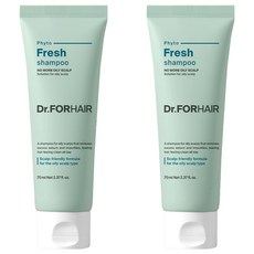 Dr.FORHAIR Phyto Fresh油性頭皮洗髮精, 2個, 70ml