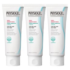 피지오겔 레드 수딩 시카밸런스 크림, 80ml, 3개