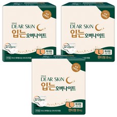 디어스킨 에어엠보 입는 오버나이트 생리대 팬티형, 특대형, 8개입, 3개