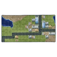 HOBBY SPACE 翻轉模 玩鼠墊 432PROJECT, 城市點陣款, 1個