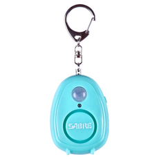 SABRE 沙豹 2in1 移動偵測隨身警報器 120分貝 附鑰匙圈, 1個