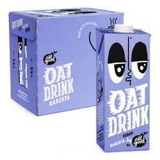 [Coupang Import] All Good Oat Drink Barista, 1L, 6瓶