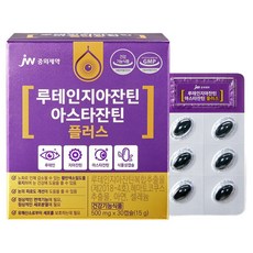 JW중외제약 루테인지아잔틴 아스타잔틴 플러스, 30정, 1개