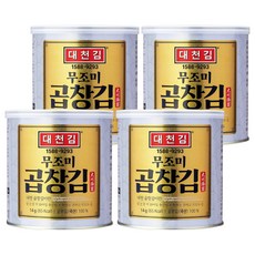 대천김 무조미 곱창캔김, 14g, 4개