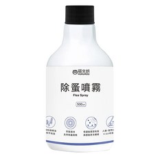 HUKUROU 福來朗 除蚤噴霧補充瓶 500ml, 1瓶