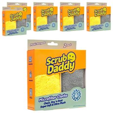 Scrubdaddy 超細纖維抹布 2種組, 6個